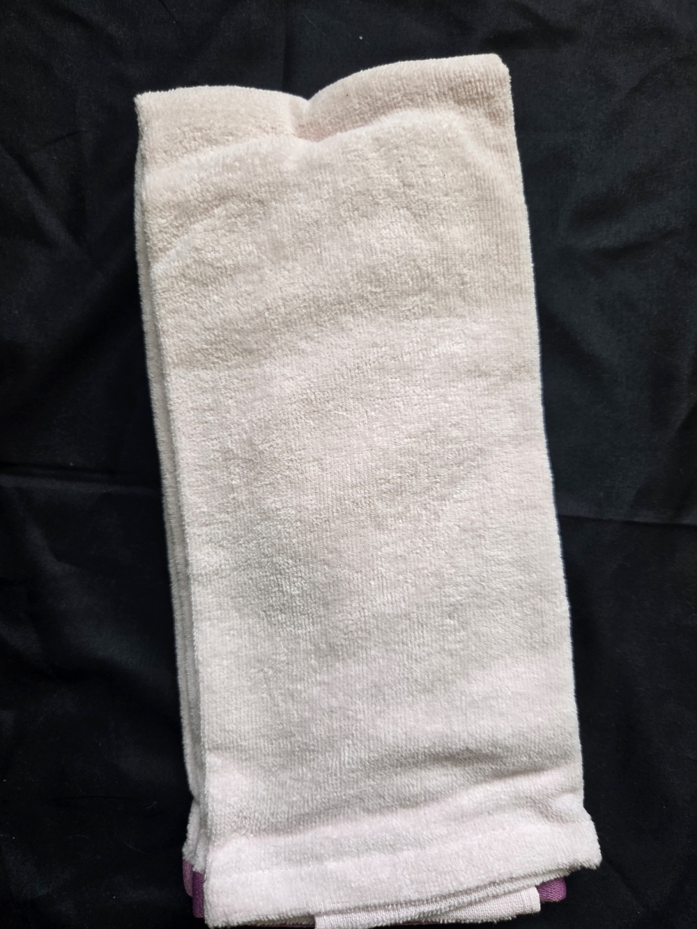 Disney Jack & Sally Embroidered Pink and Purple Hand Towel - Picture 2 of 2